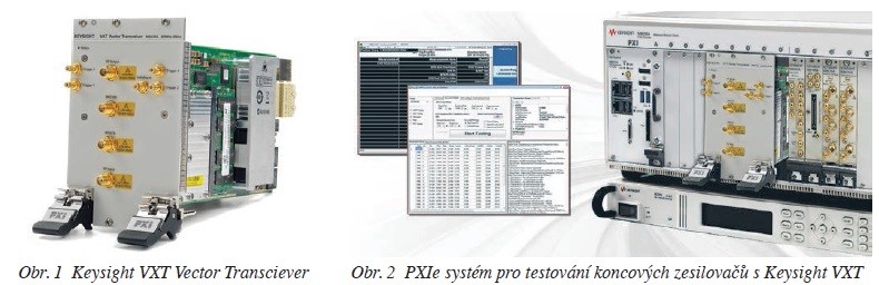 Obr. 1 Keysight VXT Vector Transciever